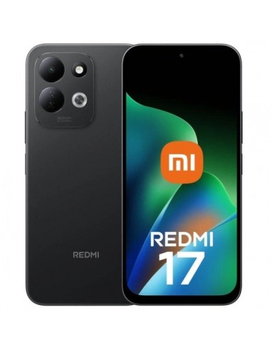 Xiaomi Redmi 17 Smartphone Pantalla 6.99" - 4GB - 128GB - Camara Principal 50MP - Bateria 7700mAh - Color Negro