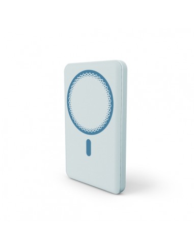 Energy Sistem Magnetic Powerbank Inalambrico Magnetico 5000 mAh - 15W Carga Inalambrica-20W por Cable - Carga Inteligente y