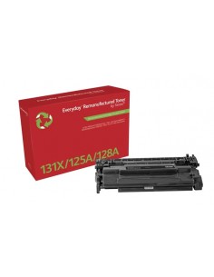 Xerox Everyday HP CB540A CE320A CF210X Negro Cartucho de Toner Remanufacturado - Reemplaza 125A 128A 131X