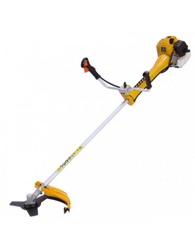 Blim Desbrozadora a Gasolina - Cilindrada 65cc - Potencia 2.3kW - 2 Tiempos - Eje 28mm - Cuchilla 3T - Cabezal de Hilo de