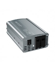 XO CZ021 Inversor de Corriente - Potencia 500W - 12V a 220V - Frecuencia 50Hz - Eficiencia 80-- Carcasa de Aluminio -