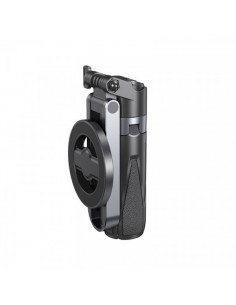 XO SS22 Tripode y Palo Selfie - 4 en 1 - Mando Bluetooth - Luz LED - Soporte Magnetico - Compacto con Gancho - Color Negro