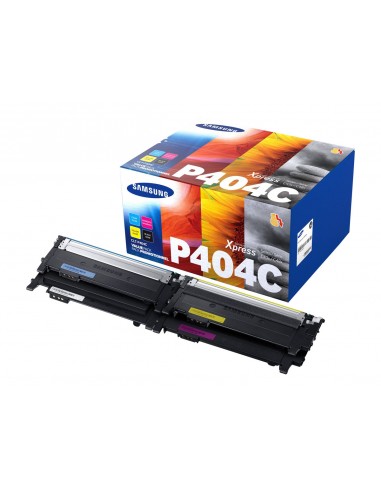 Samsung CLT-P404C Pack de 4 Cartuchos de Toner Originales - SU365A