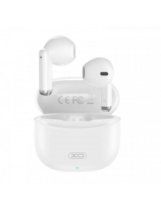 XO X33 Auriculares TWS - Bluetooth 5.3 - Intrauditivos - Estuche 250mAh - ABS y Policarbonato - USB-C - Color Blanco