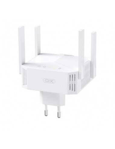XO TX01 Repetidor WiFi - Doble Banda 2.4 y 5GHz - 300Mbps en 2.4GHz - 867Mbps en 5GHz - Antena Externa Omnidireccional -