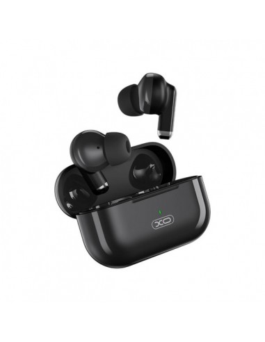 XO X40 Auriculares TWS - Bluetooth 5.3 - Doble Microfono - Control Tactil - 4h de Musica - Estuche 250mAh - Color Negro