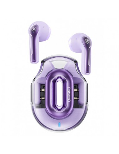 XO X43 Auriculares TWS - Bluetooth 5.4 - Autonomia hasta 18h con Estuche - USB-C - Emparejamiento Automatico - Compacto -