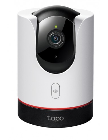 TP-Link Tapo C225 Camara de Seguridad WiFi 2K QHD - Vision Nocturna - Deteccion de Movimiento - Vision Panoramica 360--