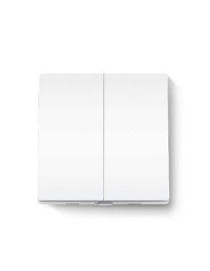 TP-Link Tapo S220 Interruptor Doble de Luz Inteligente WiFi - Control por App - Control por Voz - Horario Programable - Facil