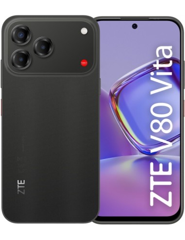 ZTE Blade V80 Vita Smartphone Pantalla 6 75" - 4 GB RAM - 256 GB - 120 Hz - Camara 50 MP --Bateria 5000 mAh - Color Negro