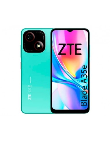 ZTE Blade A35e Smartphone Pantalla 6 52" - 2 2GB RAM - 64 GB - Bateria 5000 mAh - Color Verde