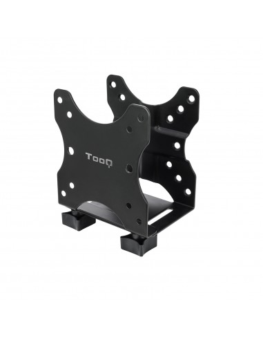 Tooq Soporte VESA para Mini PC - 4 Opciones de Instalacion - Peso Max 5kg - VESA 100x100 - Color Negro