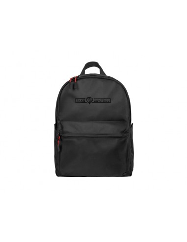 Genesis Pallad 200 Mochila para Portatil hasta 14 1"- Capacidad 19L - 6 Departamentos - Color Negro