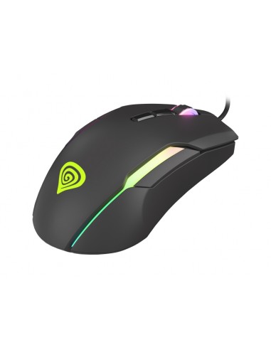 Genesis Xenon 220 G2 Raton Gaming - Sensor Optico 12800 DPI - 6 Botones- RGB - Color Negro