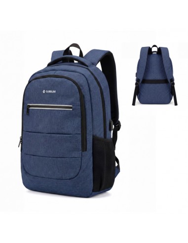 Subblim City Plus Mochila para PortÃ¡til 16" - Capacidad 26L - Resistente al agua - Puerto USB-C - Bolsillo Reflectante -