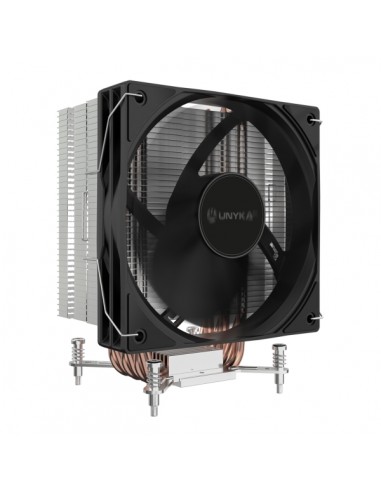 Unykach Unycool H61 Disipador CPU - Multisocket Universal - Ventilador 120mm - Color Negro