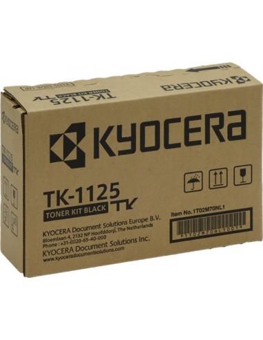Kyocera TK1125 Negro Cartucho de Toner Original - 1T02M70NL0 1T02M70NL1
