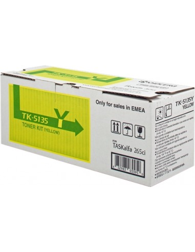 Kyocera TK5135 Amarillo Cartucho de Toner Original - 1T02PAANL0 TK5135Y