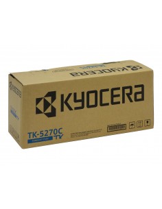 Kyocera TK5270 Cyan Cartucho de Toner Original - 1T02TVCNL0 TK5270C