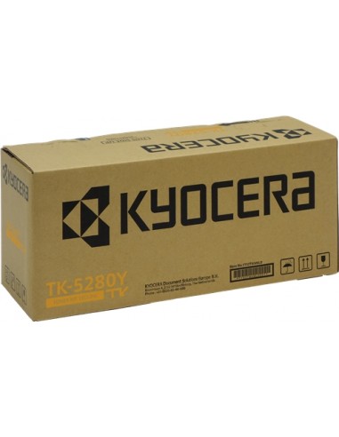 Kyocera TK5280 Amarillo Cartucho de Toner Original - 1T02TWANL0 TK5280Y