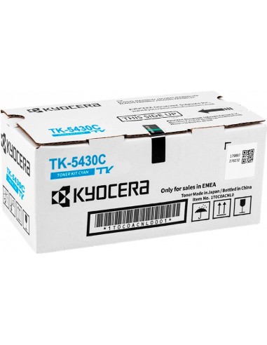 Kyocera TK5430 Cyan Cartucho de Toner Original - 1T0C0ACNL1 TK5430C