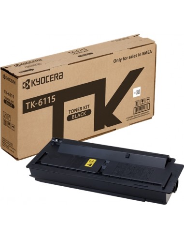 Kyocera TK6115 Negro Cartucho de Toner Original - 1T02P10NL0