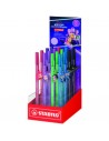 Stabilo Pen 68 K-Pop Demon Hunter Expositor con 16 Rotuladores de Punta de Fibra - Trazo de 1mm aprox. - Tinta con Base de