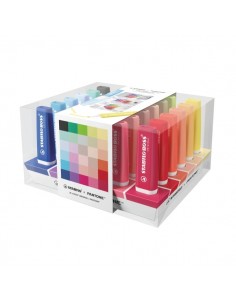 Stabilo Boss Edic. Limitada Pantone Pack con 30 Marcadores - Tinta con Base de Agua - Colores Surtidos