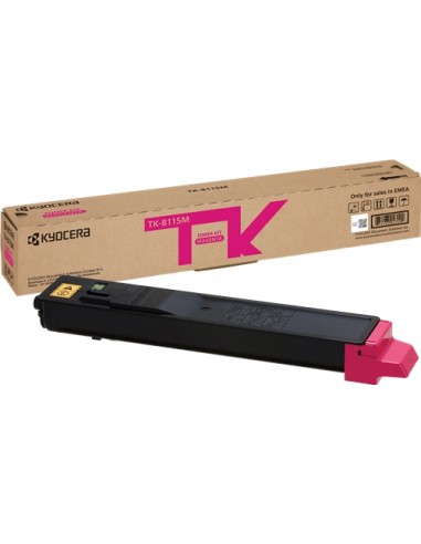 Kyocera TK8115 Magenta Cartucho de Toner Original - 1T02P3BNL0 TK8115M