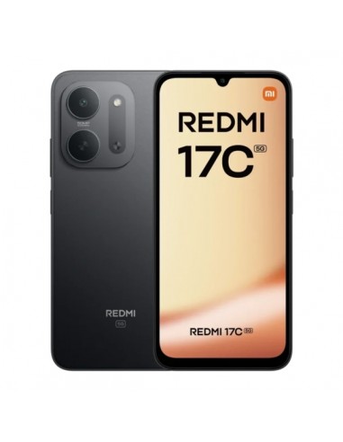 Xiaomi Redmi 17C 5G Smartphone Pantalla 6.9" - 4GB - 128GB - Camara Principal 50MP - Bateria 6000mAh - Color Negro