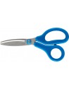 Plus Fitcut Curve Kids Tijera Escolar 14.5 cm - Hojas Curvas - Punta Redondeada - Ergonomica - Uso Diestro - Color Azul