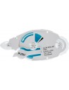Plus Recambio de Adhesivo Permanente 8.4mm x 20m para Pro Roller