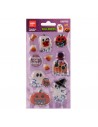 Apli Kids Glitter Movil Pack con 11 Pegatinas de Halloween - Con Efecto Glitter Movil que Aportan Brillo-Color y Movimiento