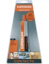 Supergen Contacto Pegamento 40ml - Secado Rapido - No Contiene Tolueno - Color Amarillo