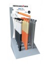 Eberhard Faber Animal Pen Expositor con 15 Plumas Estilograficas - Ancho de Trazo M - Capuchon con Formas de Animales - Tacto