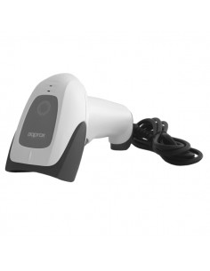 Approx APPLS22WH Lector de Codigos de Barras 1D 2D USB - Indicador LED y Beeper - Velocidad de Escaneo 30fps - Disparo