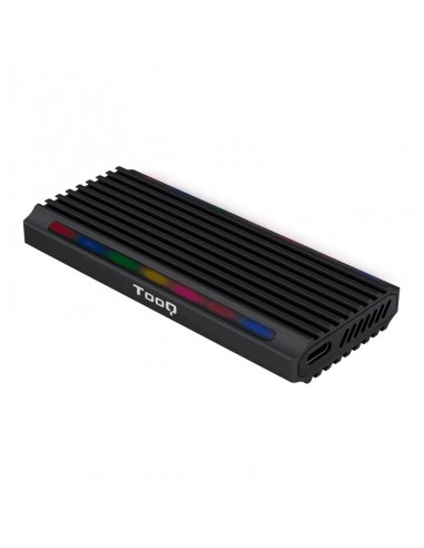 Tooq Shinobi Carcasa Externa SSD M.2 NGFF NVMe USB-C 3.1 Gen2 RGB