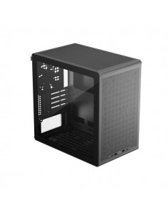 Cooler Master Qube Q300L Caja MicroATX - 2x USB-A 3.2 1x USB-C 3.0 1x Audio y Micro - Ventana Lateral - Color Negro