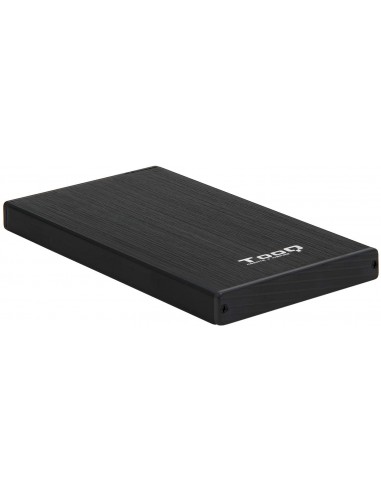Tooq Carcasa Externa HDD SDD 2.5" hasta 9 5mm SATA USB 3.0 - Color Negro