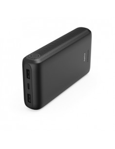 Hama New Performance-20 Bateria Externa Powerbank 20000mAh - Polimero de Litio - USB-C - USB-A - Carga Rapida - 3 Conexiones