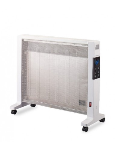 Daewoo DW9509 Radiador de Mica - Potencia 2000W - Mando a Distancia - Pantalla Digital Tactil - Termostato Regulable - 2