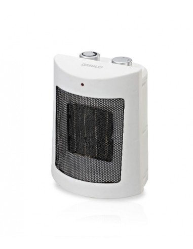 Daewoo DW9513 Calefactor Ceramico 1800W - Tecnologia PTC - 2 Niveles de Potencia - Termostato Regulable