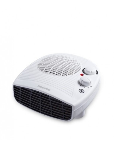 Daewoo DW9514 Calefactor de Aire 2000W - 2 Niveles de Potencia - Termostato Regulable - Funcion Ventilador