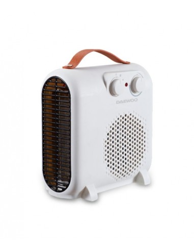 Daewoo DW9515 Calefactor de Aire 2000W - Vertical y Horizontal - 2 Niveles de Potencia - Termostato Regulable - Funcion