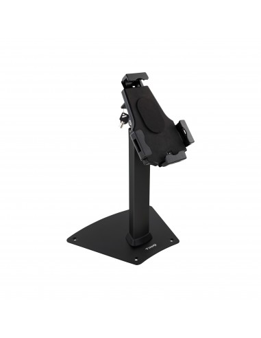 Tooq Soporte de Sobremesa Profesional Ajustable para Tablet de entre 7.9-a 10.5-- Incluye Candado Antirrobo - Organizador