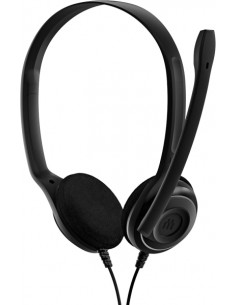 Epos PC 8 USB Auricular Estereo con Microfono - Cable de 2m - Color Negro
