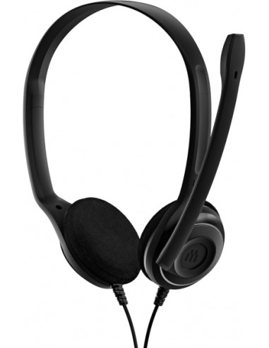 Epos PC 8 USB Auricular Estereo con Microfono - Cable de 2m - Color Negro