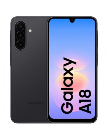 Samsung Galaxy A18 Smartphone 6 7" Super AMOLED - 4GB - 128GB - Camara 50 MP - Bateria 5000mAh - Color Negro