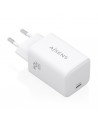 Aisens Cargador GAN 70W - 1x USB-C PD3.2 QC4.0 - Color Blanco