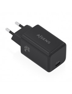 Aisens Cargador GAN 70W - 1x USB-C PD3.2 QC4.0 - Color Negro